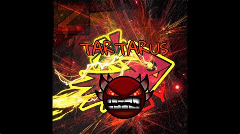 Passing the most difficult level in Geometry Dash ( TARTARUS ) - YouTube