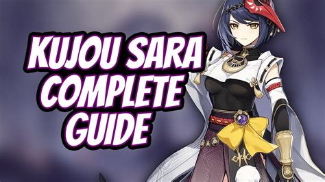 Kujou Sara Support & Sub DPS Build & Guide | Genshin Impact - YouTube