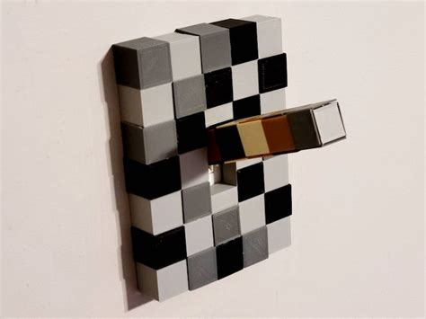 Lever Light Switch Minecraft Style for Boys or Girls Bedroom - Etsy