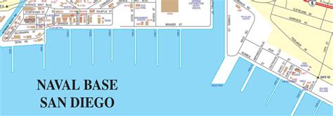 Naval Base San Diego Map - United States Map