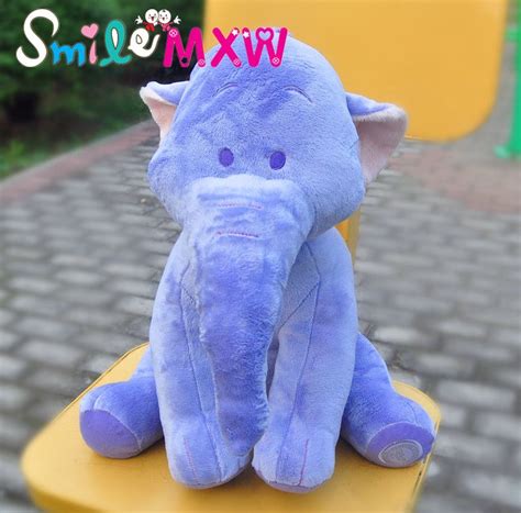 2017 Lovely Lumpy Heffalump Plush Purple Elephant 40cm Doll Toy Cute Stuffed Animals Kids Toys ...