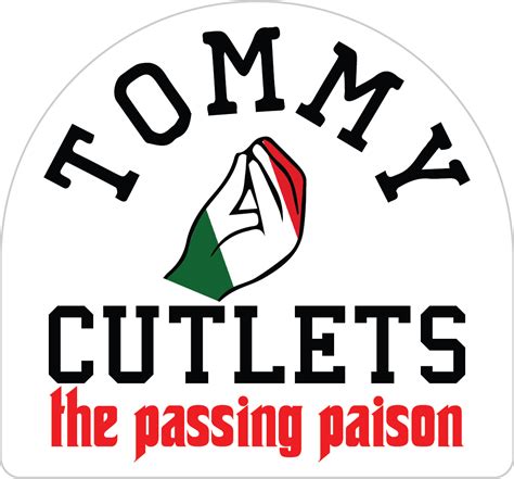 4 inch Tommy Cutlets Sticker – Blended Prints NJ