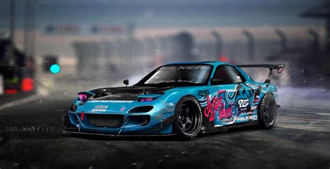 Jdm Car Wallpaper 4k Pc Hd Wallpaper Mazda Car Rx 7 Jdm Tuning | Images ...