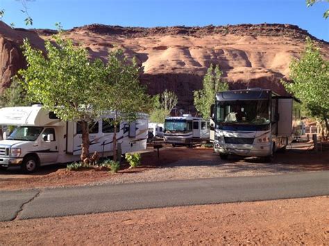 Beautiful surroundings make this an ideal campsite. - Picture of Goulding's Lodge and Tours ...