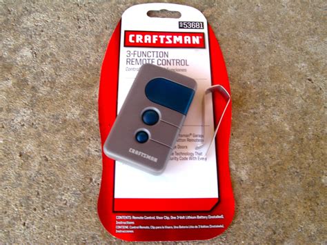 Craftsman Sears Remote 139.53681B Garage Door Opener 53681B 53681 139.53681 973LM 953CB Liftmaster