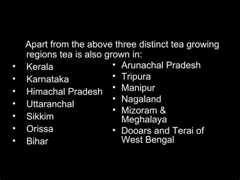 Tea Industry in India - Overview