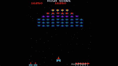 Galaxian 1979 Namco Mame Retro Arcade Games - YouTube