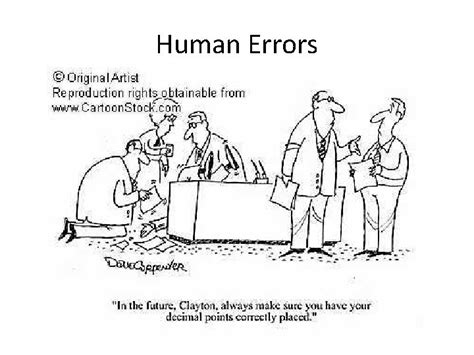 Human Error Chapter 4 Text Human Error The