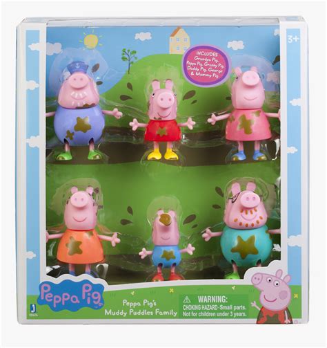 Peppa Pig Muddy Puddles Toys, HD Png Download - kindpng