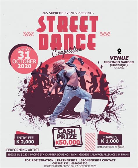 Street dance competition - MalawiEvents.com