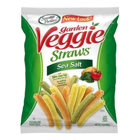 Garden Veggie Straws, Sea Salt, 14 oz - Walmart.com - Walmart.com