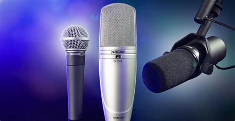 Shure Vocal Microphones for Stage and Studio: Which Is the Best for You?...