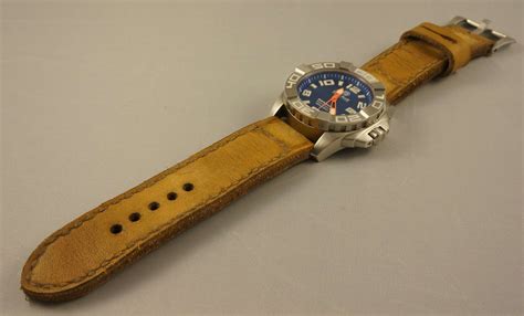 Need Advice....What Color Leather Strap Looks Best with a BLUE Face?? | WatchUSeek Watch Forums