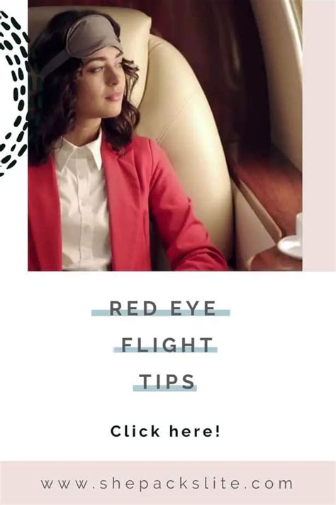 10 Tips For Actually Thriving After Your Next Red-Eye Flight - She Packs Lite