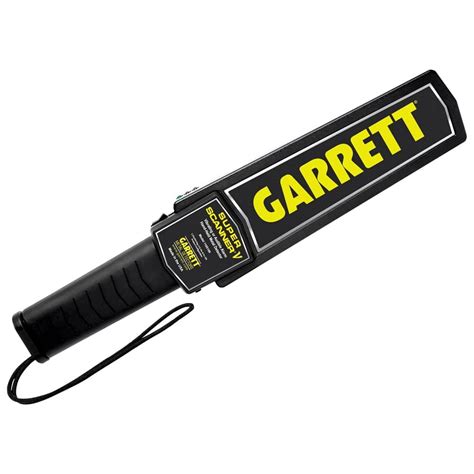 Garrett Super Scanner Hand-Held Metal Detector (S69 391)