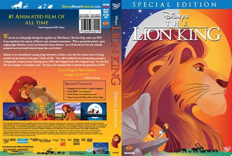 Design of the Week: The Lion King DVD Cover Reimagined - Platt College ...