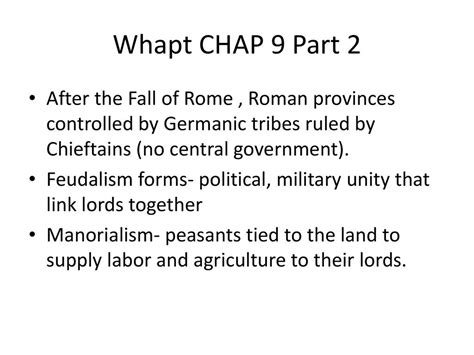 WHAP Chapt 9 Part 2 Mr Pack. - ppt download