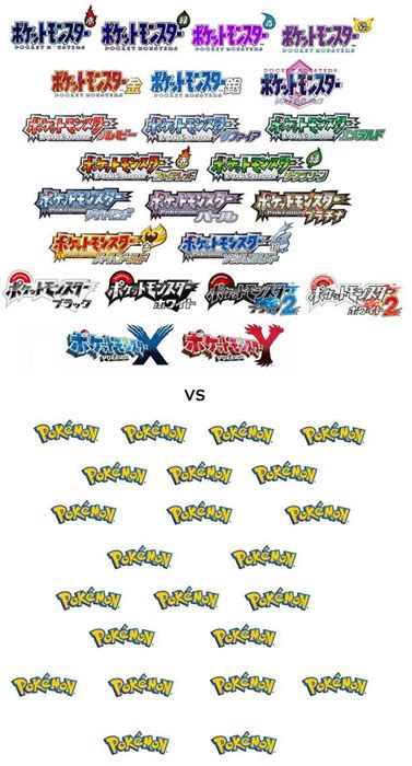 The Evolution of the Pokémon Logo - Pokémemes - Pokémon, Pokémon GO