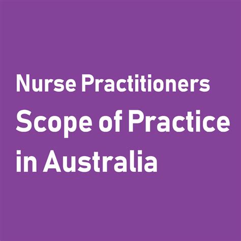 Nurse Practitioner's Scope of Practice in Australia - Transforming ...