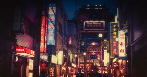 These Night Life Photos Of Tokyo Look Like They Came Straight Out Of An ...