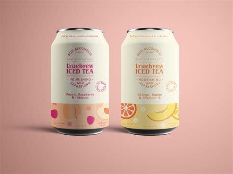 Truebrew Iced Tea by Rachel Park on Dribbble