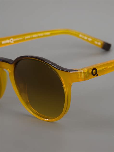 Lyst - Etnia Barcelona Round Frames Sunglasses in Yellow