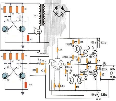 Diagram Of An Inverter Circuit