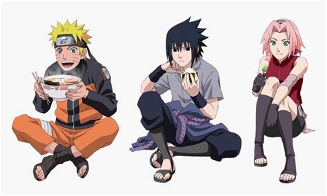 Naruto - Team 7 - Naruto - Sasuke - Sakura - Sasuke, HD Png Download , Transparent Png Image ...