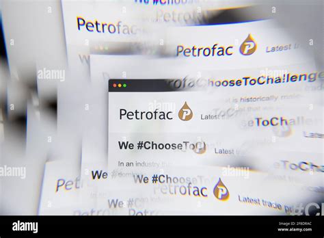 Petrofac logo hi-res stock photography and images - Alamy