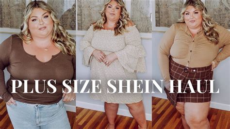 SHEIN FALL PLUS SIZE TRY ON HAUL - YouTube