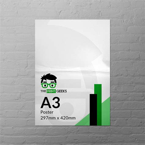 A3 Poster (non-Laminated) - The Print Geeks