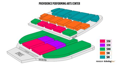 Providence Providence Performing Arts Center Seating Chart