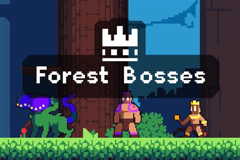 Free Forest Bosses Pixel Art Sprite Sheet Pack - CraftPix.net