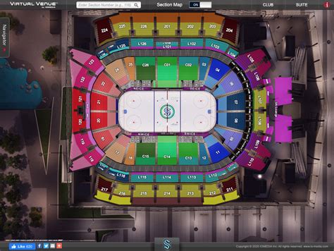 Climate Pledge Arena Seating Chart View - Arena Seating Chart