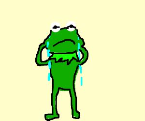 Kermit The Frog Meme Crying