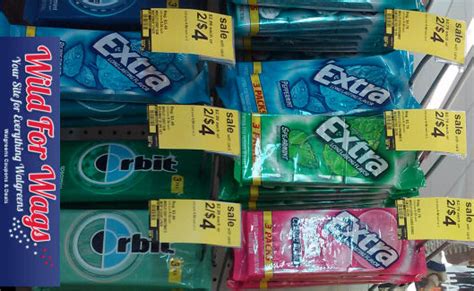 *Reset* Coupons for Extra & Orbit Gum = Just 41¢ Per Pack