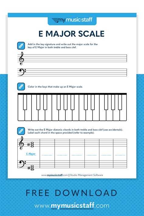 [最も共有された！ √] e major scale bass cleff 180915-E major scale bass clef key signature