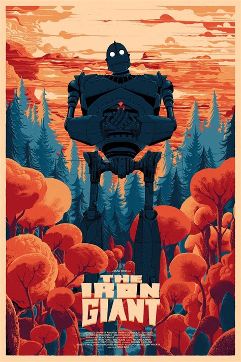 The Iron Giant Movie Poster 18x12 / 30x20 / | Etsy