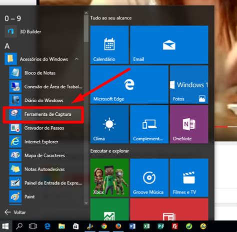 Como Ativar E Usar A Ferramenta Captura De Tela Do Sistema Windows 10 ...