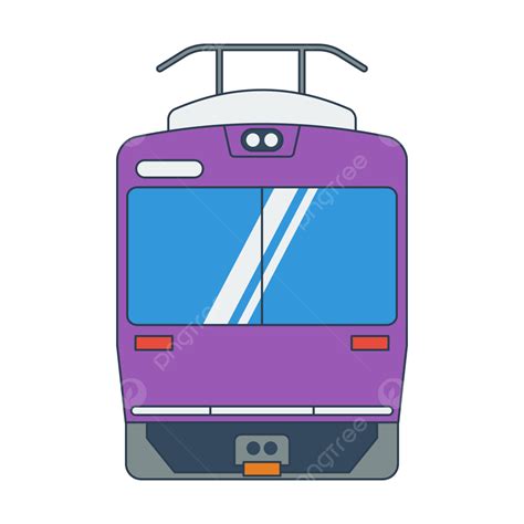 Train Front View Clipart