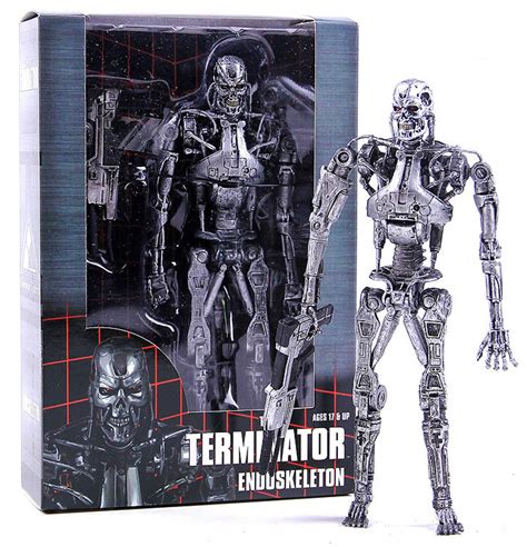 Buy Terminator T800 Endoskeleton Action Figure Collection Model Online ...