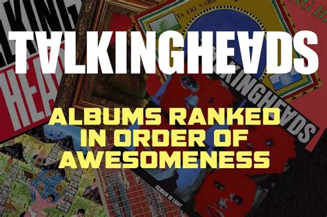 Talking Heads Albums Ranked in Order of Awesomeness