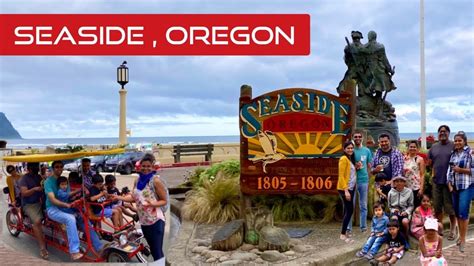 Exploring Downtown Seaside, Oregon - YouTube