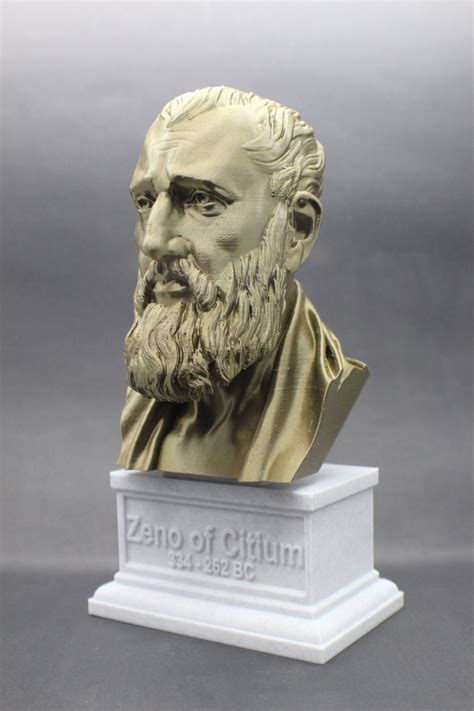 Zeno of Citium Hellenistic Stoic Philosopher 7 Inch Bust - Etsy Canada