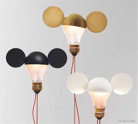 If It's Hip, It's Here (Archives): Whimsical Table Lamps by Ingo Maurer Are A Nod To Mickey ...