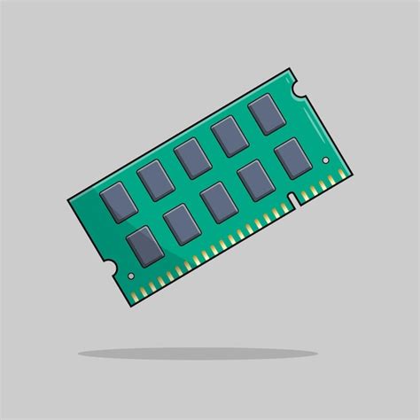 Premium Vector | Modern ram computer