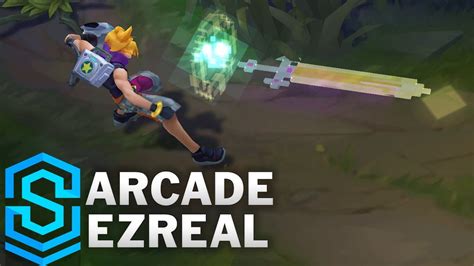 Arcade Ezreal (2018) Skin Spotlight - League of Legends - YouTube