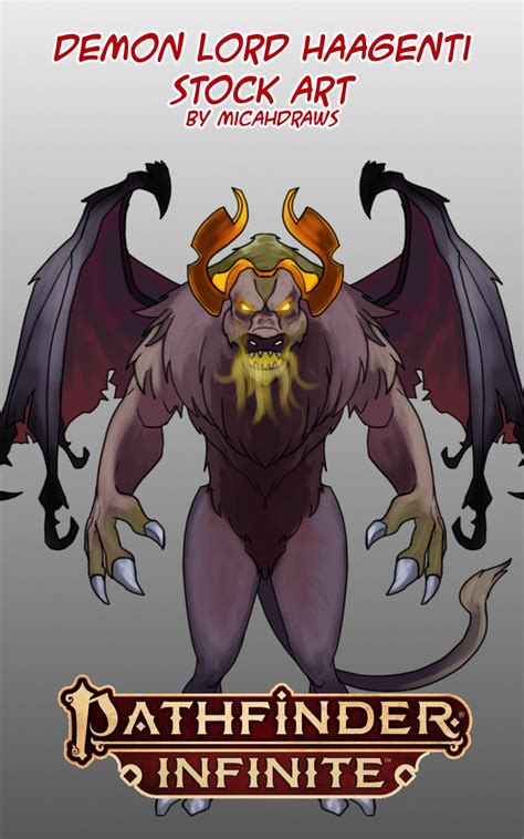 Demon Lord Haagenti Stock Art - Paizo | DriveThruRPG.com