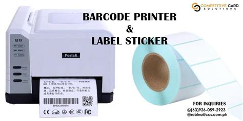 BARCODE PRINTER & LABEL STICKER, Computers & Tech, Printers, Scanners ...