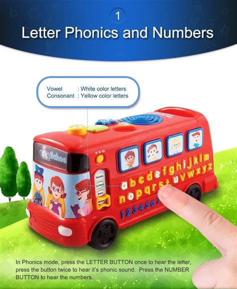 VTECH: Playtime Bus with Phonics - 25% OFF!!